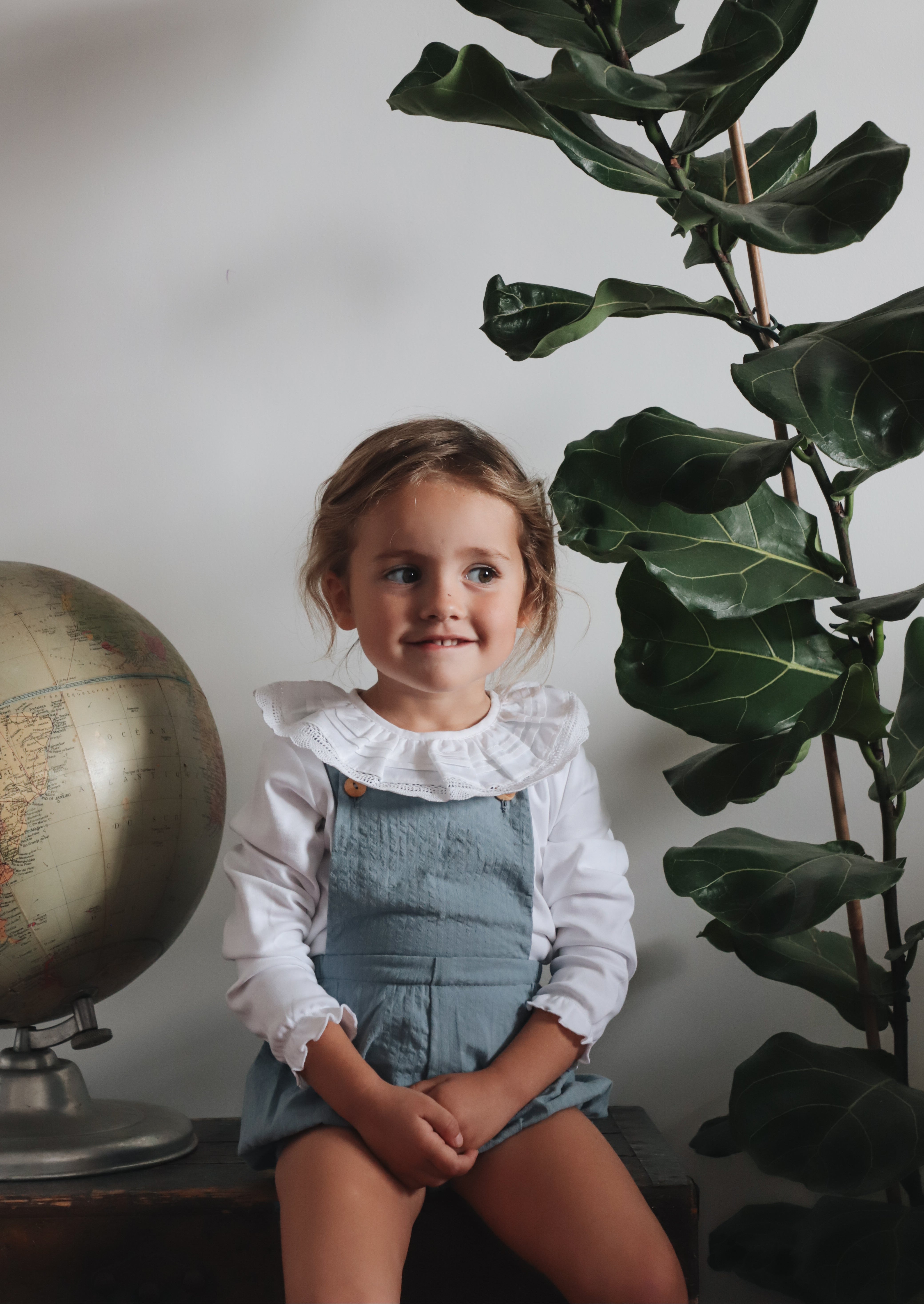 Barboteuse MARIUS coton Bleu de Nîmes