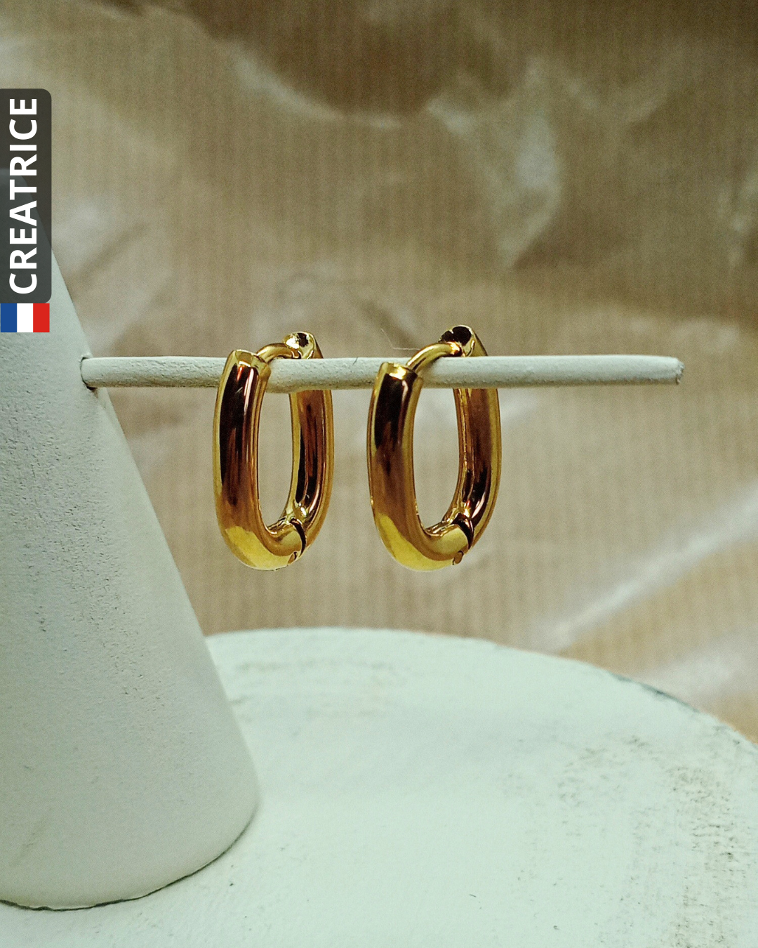 Boucles d'oreilles AGATHE