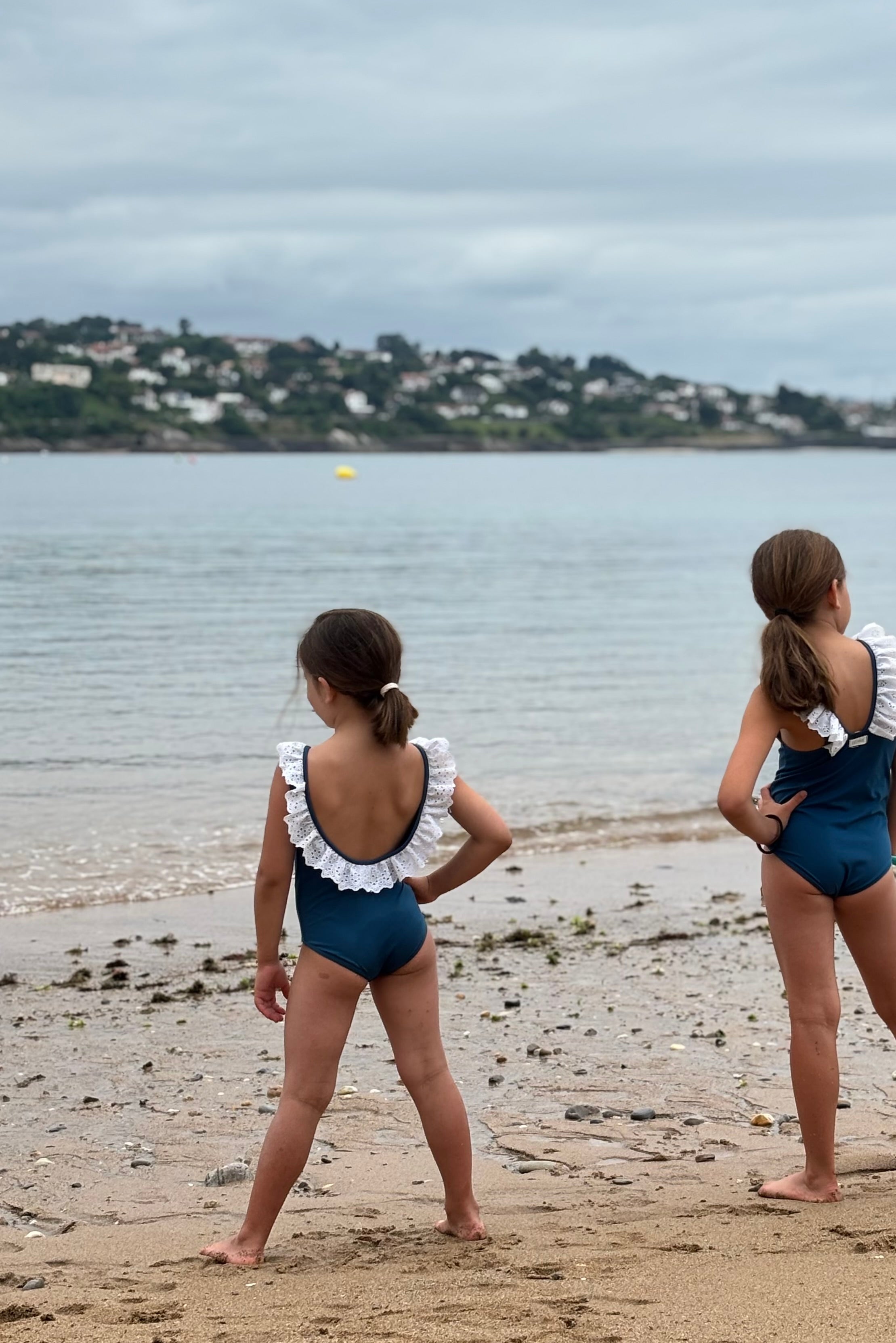 Maillot de bain PALMA - Calypso - dos arrondi avec dentelles