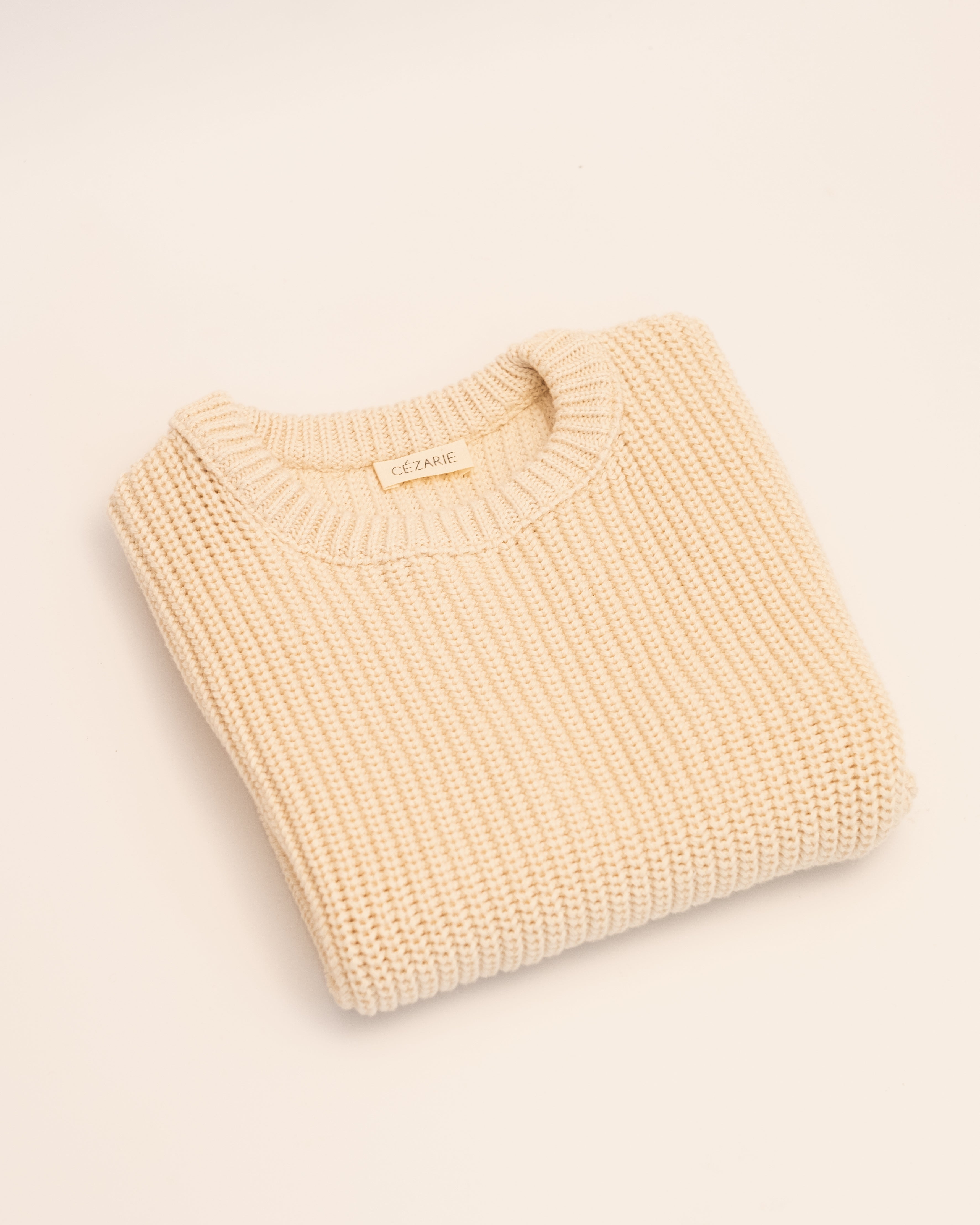 Pull sans manches en coton