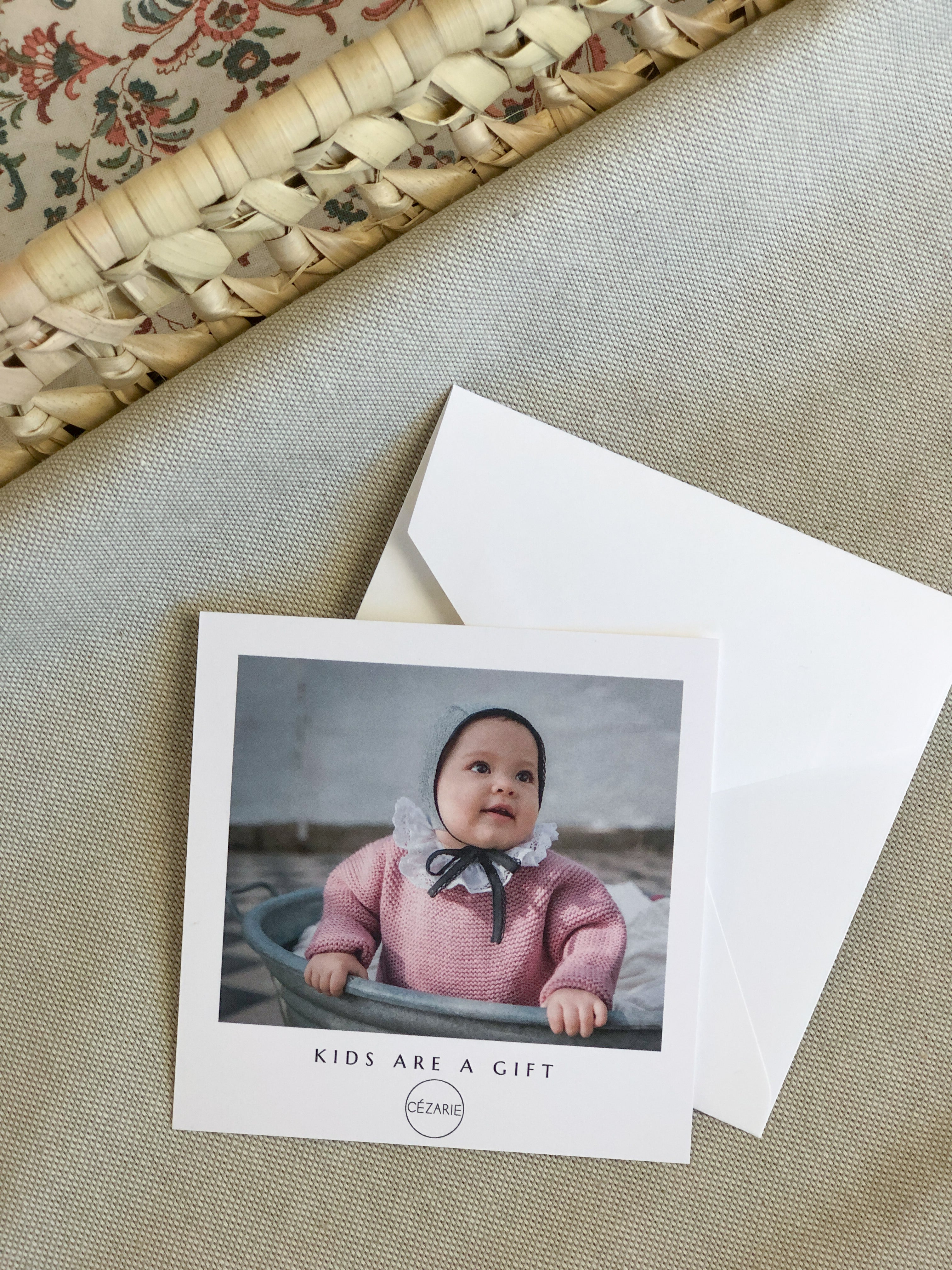 Pochon cadeau et carte