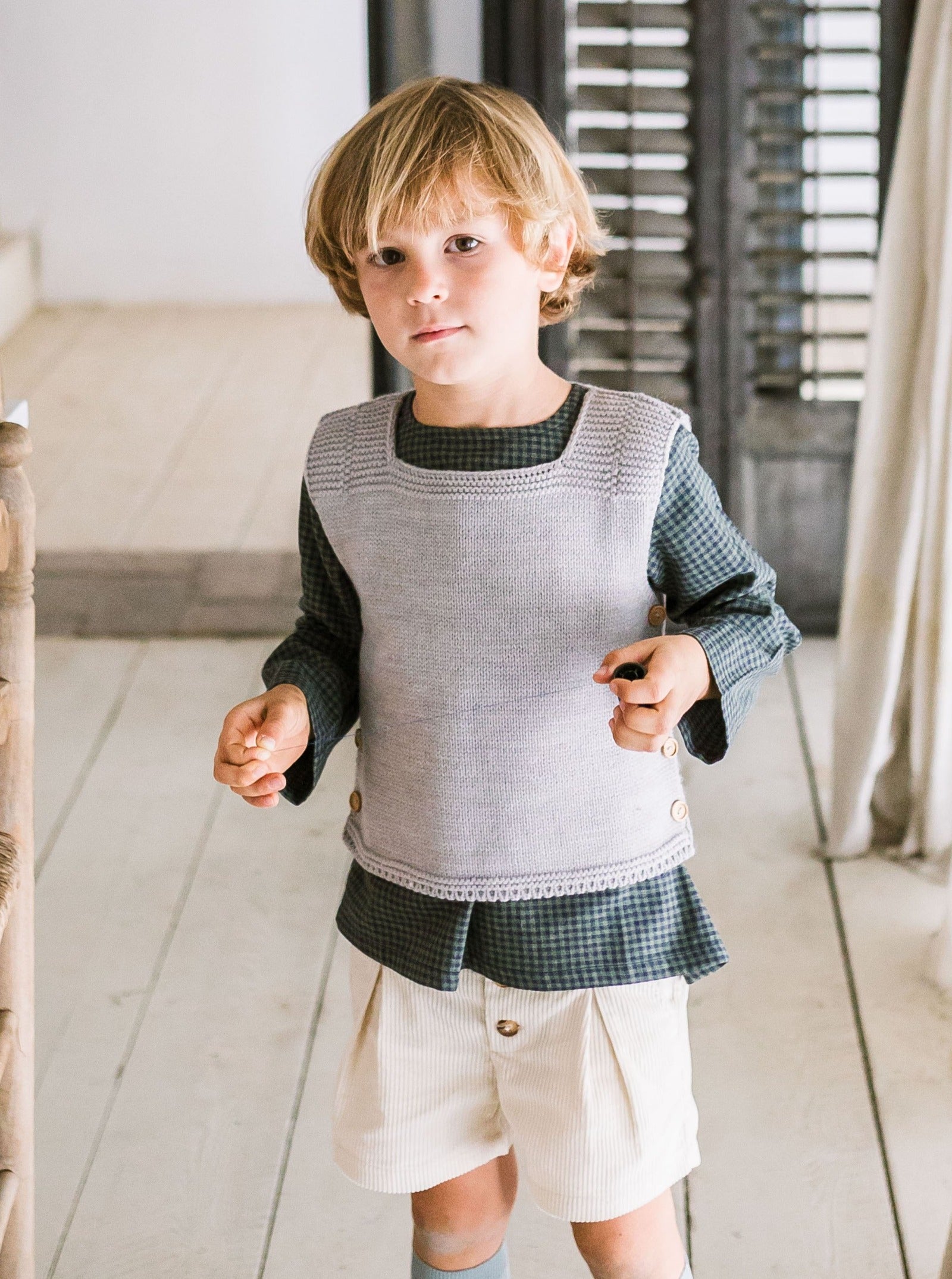 Pull sans manche MAX sable