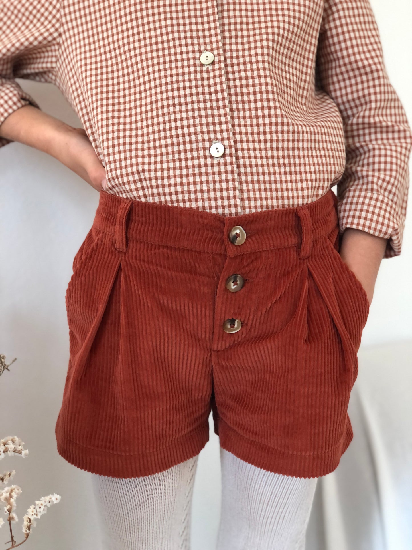 Short ULYSSE brique