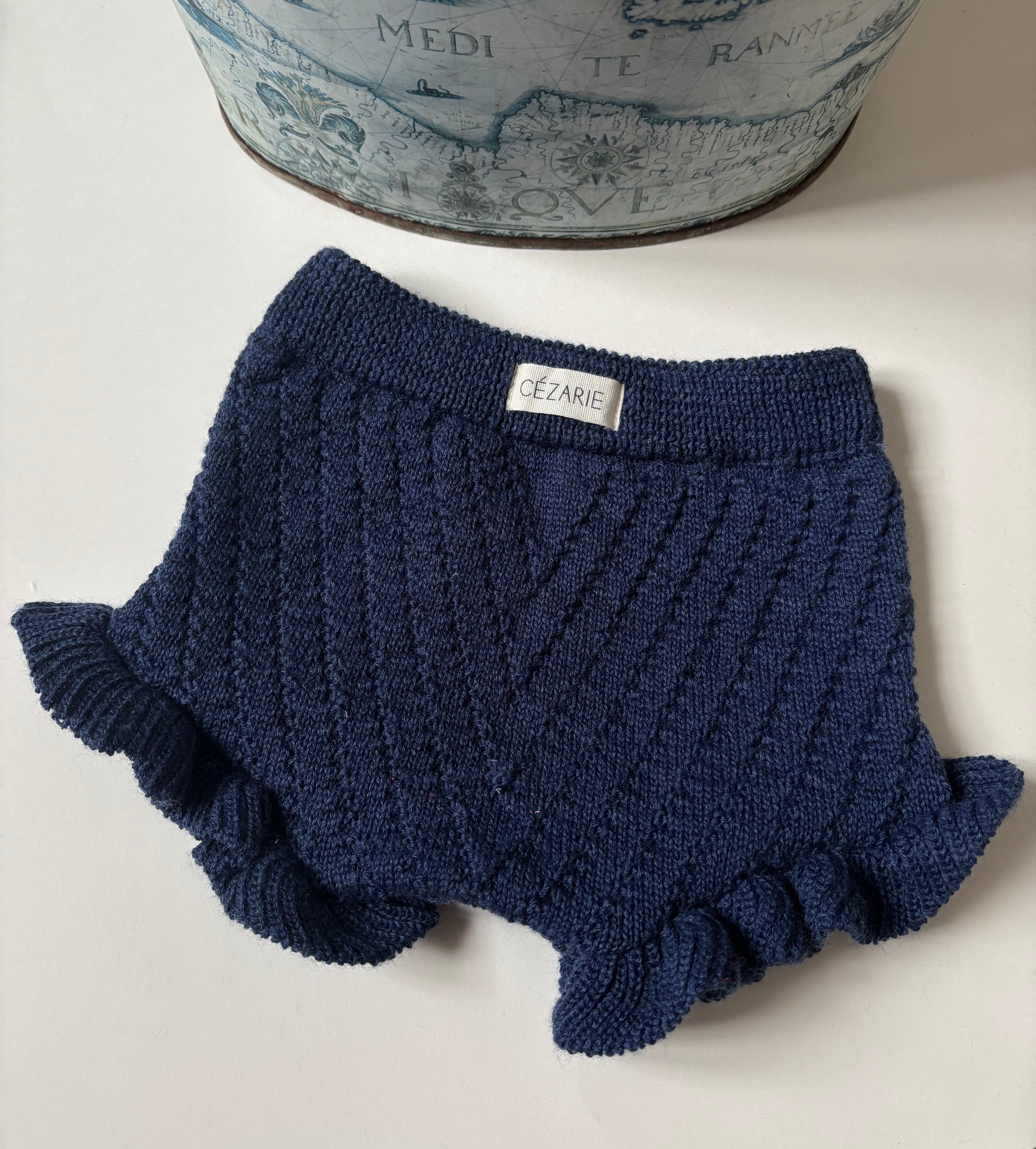 Bloomer volanté en maille