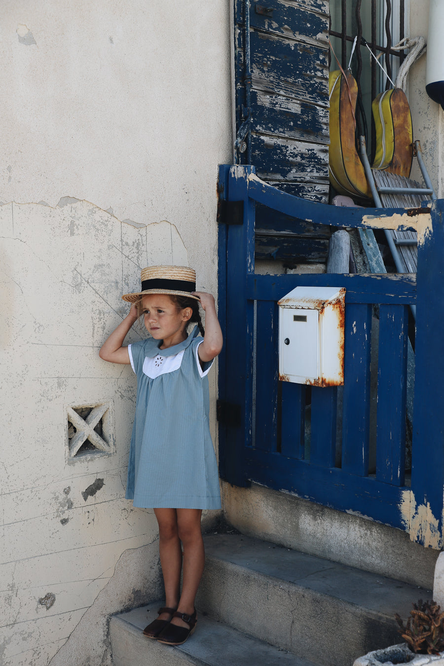 Robe Fanette - Collection Paradis Bleu