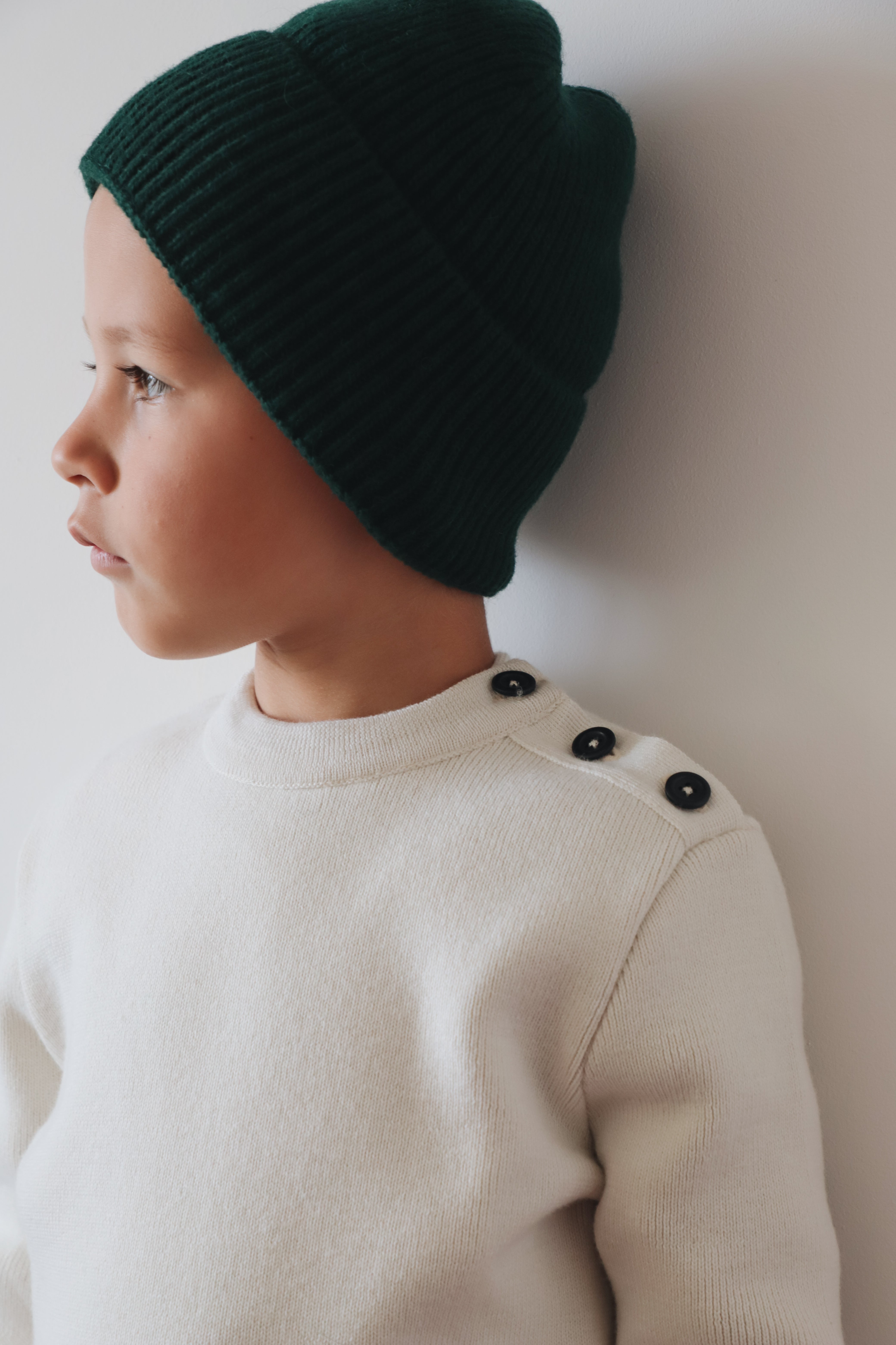 Pull MALO enfant Milk - tricoté en France