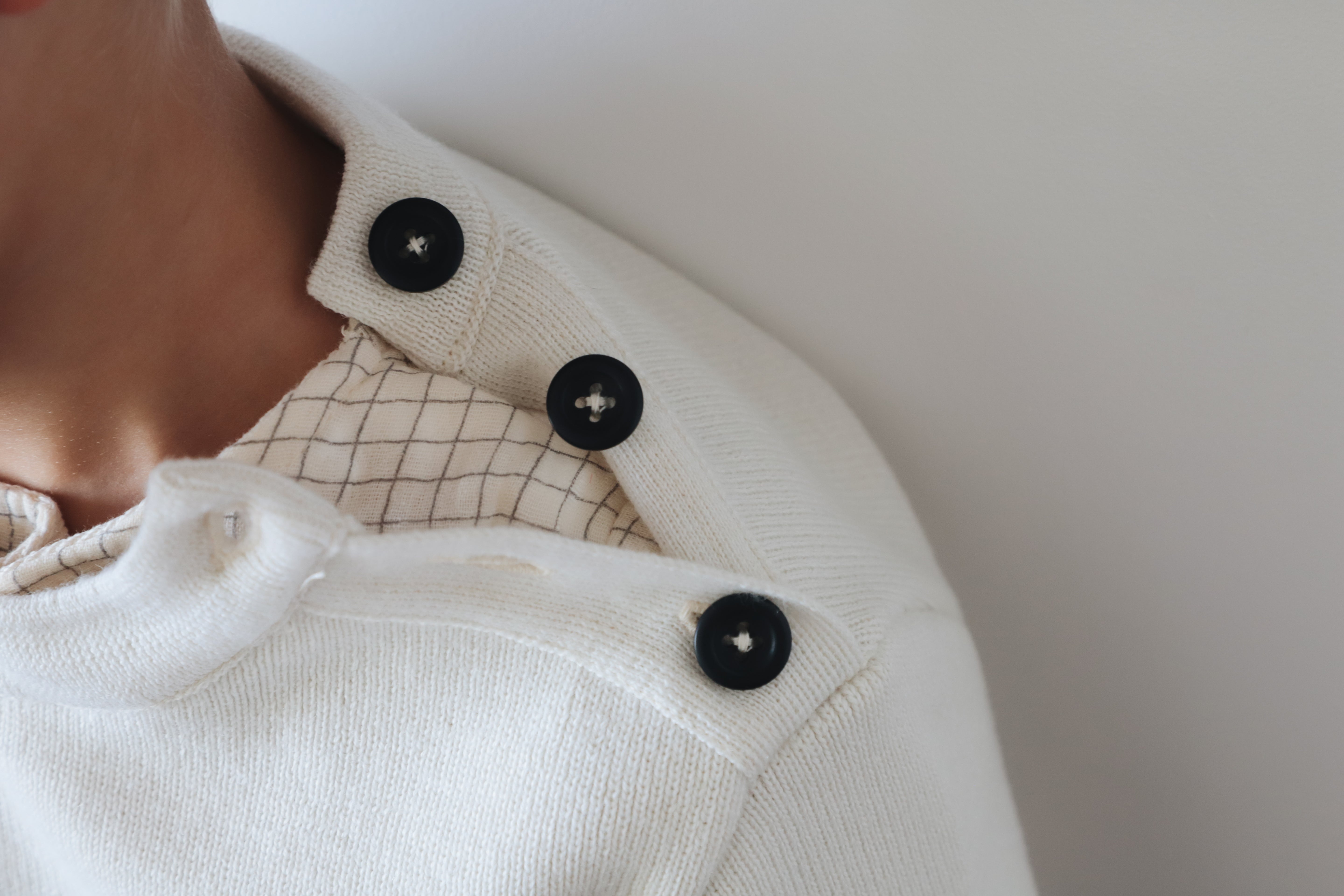 Pull MALO enfant Milk - tricoté en France