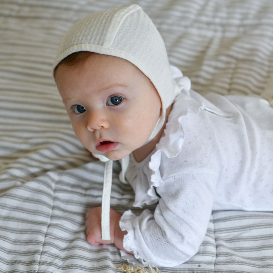 Béguin CESAR blanc en coton façonné