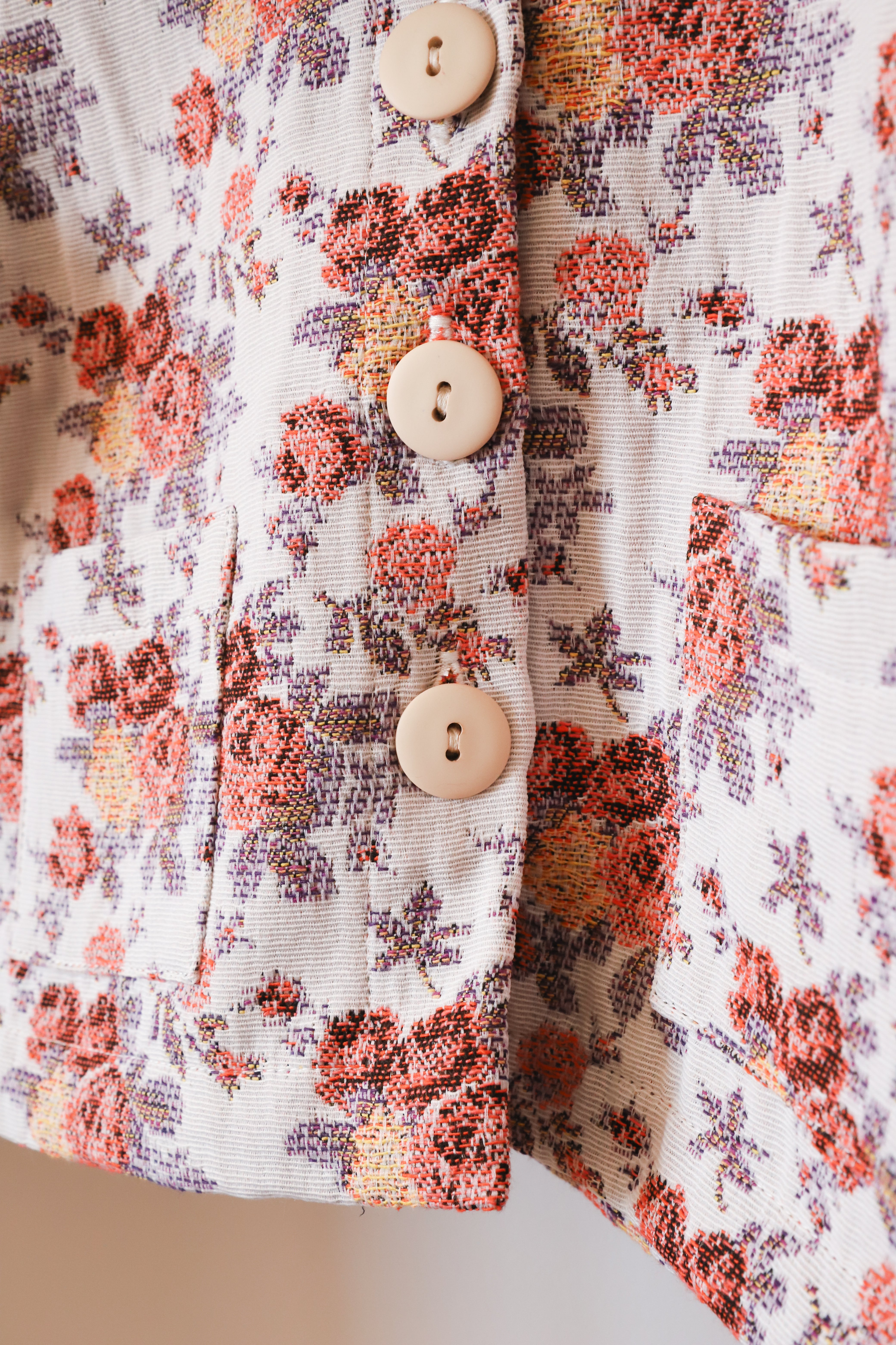 Veste jacquard Léonie