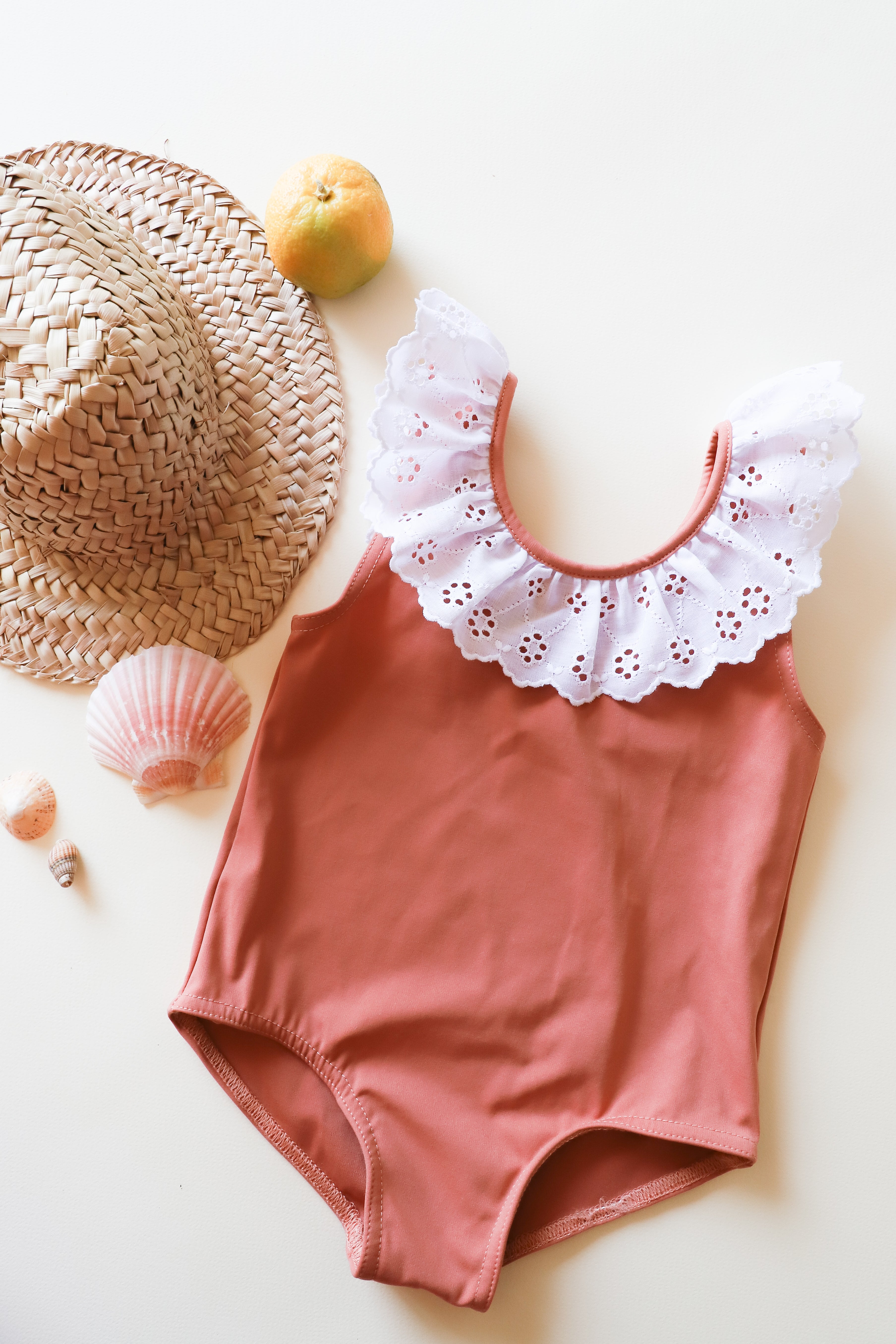 Maillot de bain  SOLER - Pêche - Bretelles dentelles