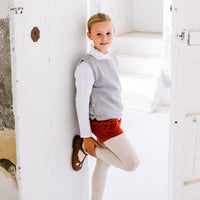 Blouse CHLOÉ double gaze blanche