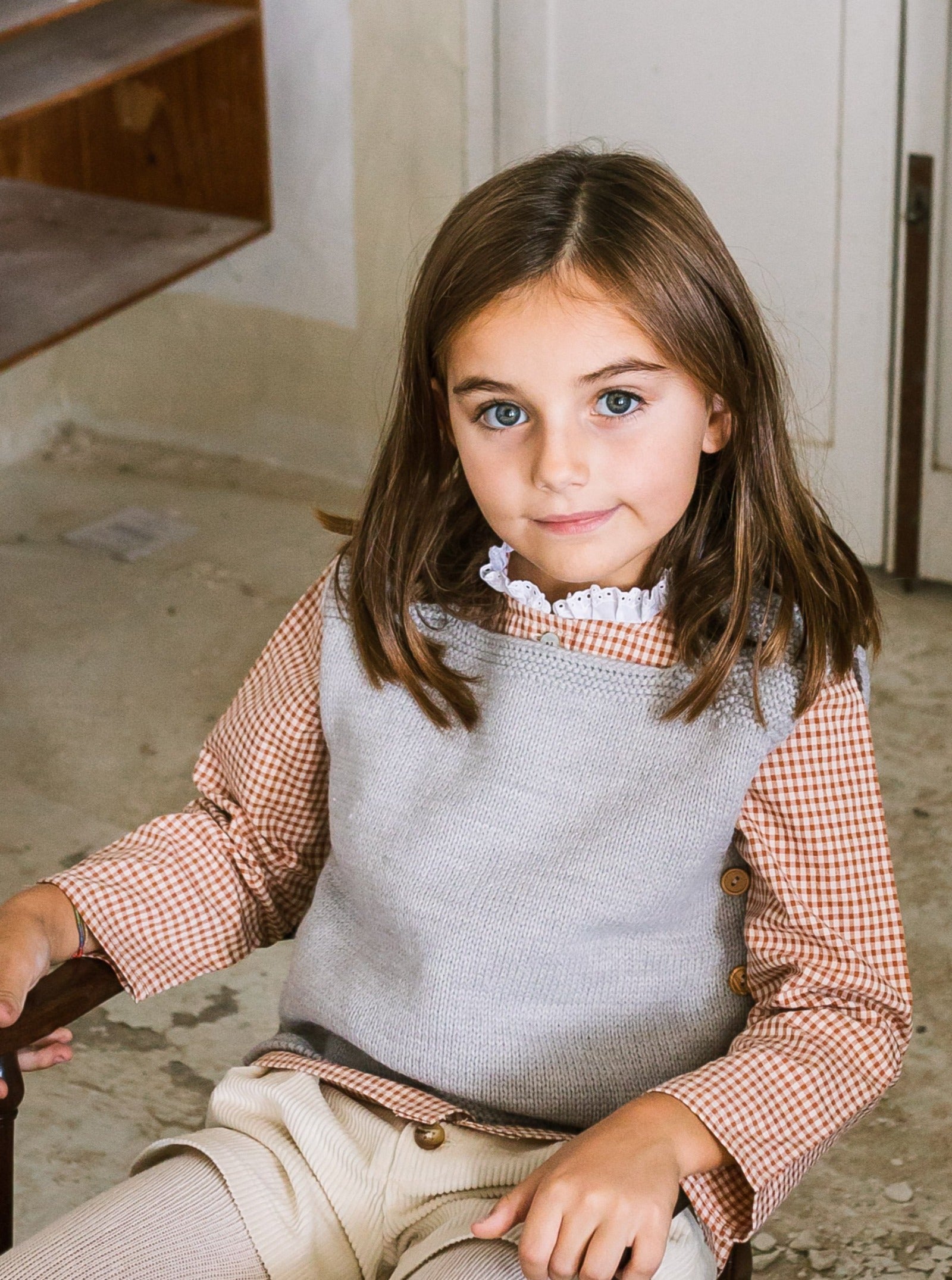 Pull sans manche MAX sable