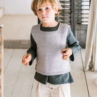 Pull sans manche MAX sable