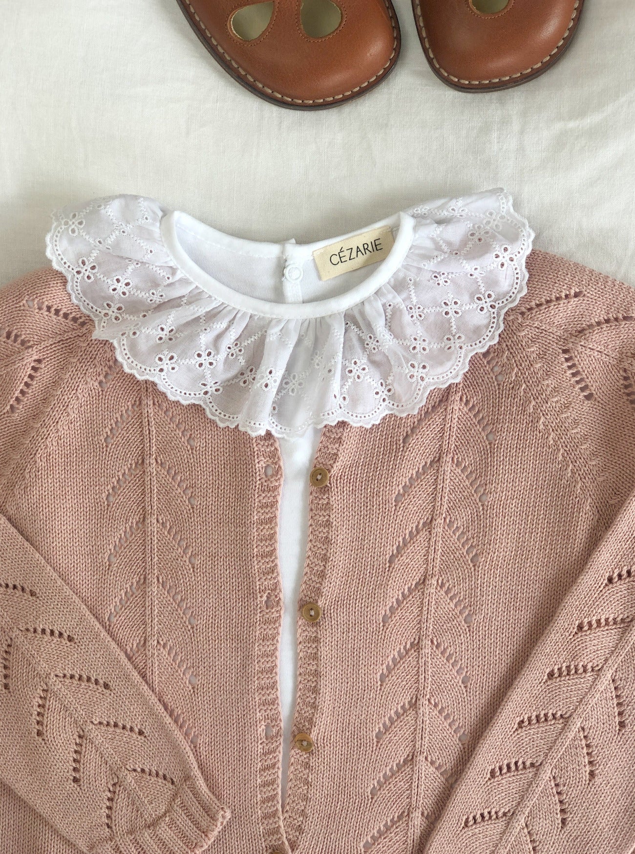Cardigan-Achille-vieux-rose-detail