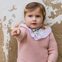 Brassière bébé Edgar coton vieux rose