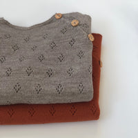 Pull FÉLIX noisette chinée