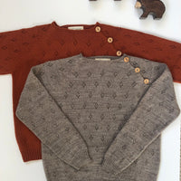 Pull FÉLIX noisette chinée