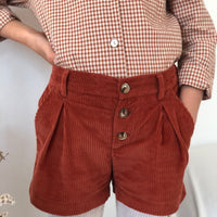 Short ULYSSE brique