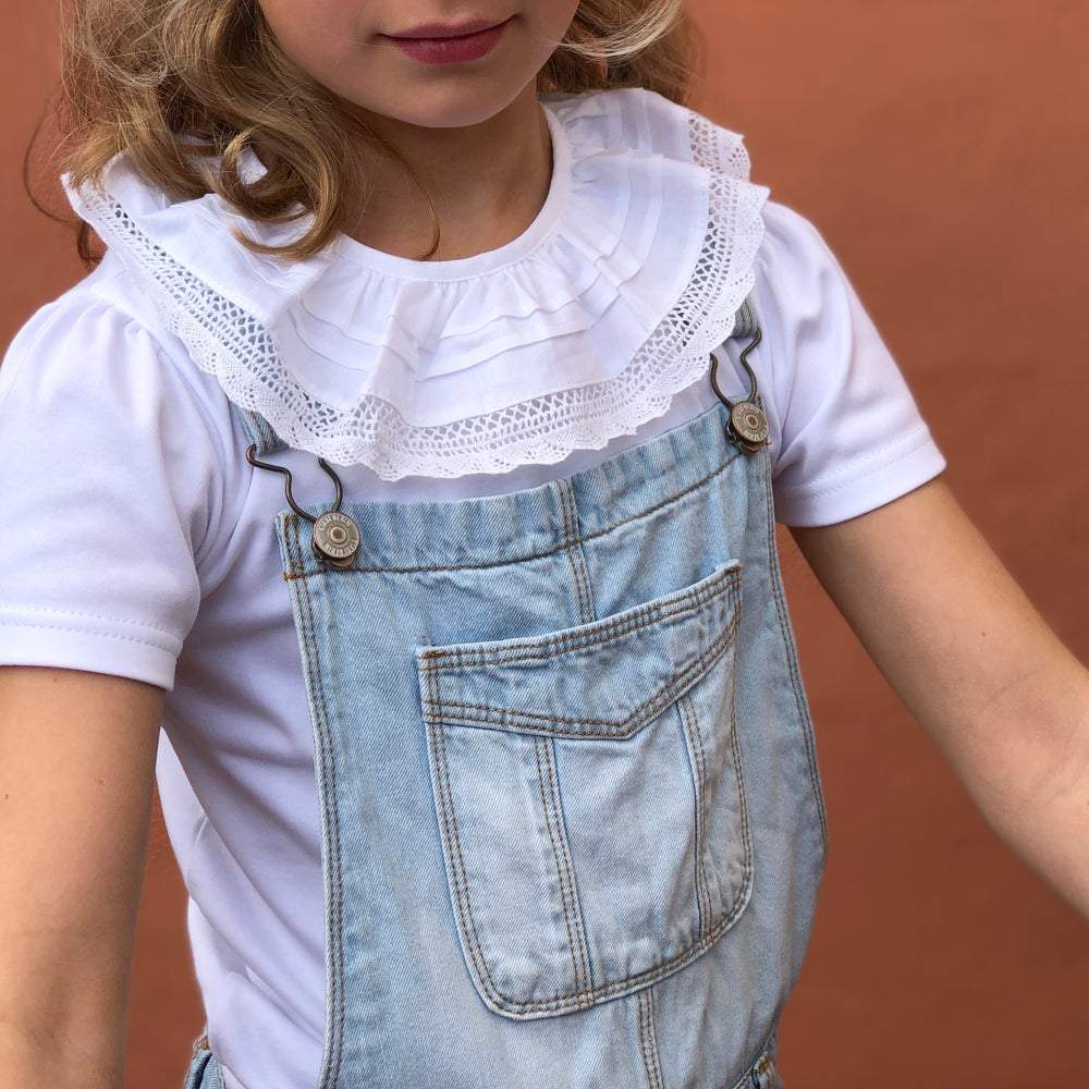 petit-haut-fille-blouse-col-dentelle-blanc-manche-courte-detail